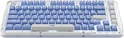Logitech Alto Keys K75M 920-013301 white/blue, с гравировкой
