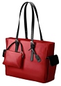 HP Ladies Slim Black/Red/Taupe Tote 14