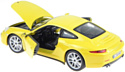 Bburago Porsche 911 Carrera S 18-21065 (жёлтый)