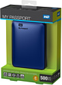 Western Digital My Passport USB 3.0 500GB (WDBKXH5000ABL)