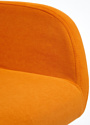 TetChair Modena (флок, хром/оранжевый)