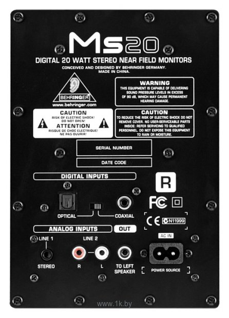 Фотографии BEHRINGER Digital Monitor Speakers MS20