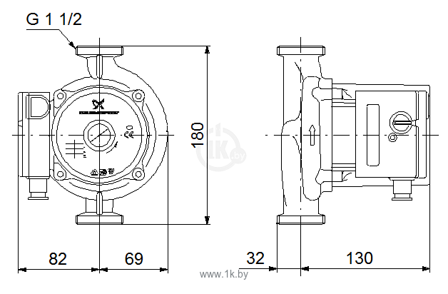 Фотографии GRUNDFOS UPS 25-125 180 (52588344)