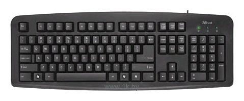 Фотографии Trust ClassicLine Keyboard black USB