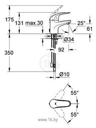 Фотографии Grohe Euroeco 32733000