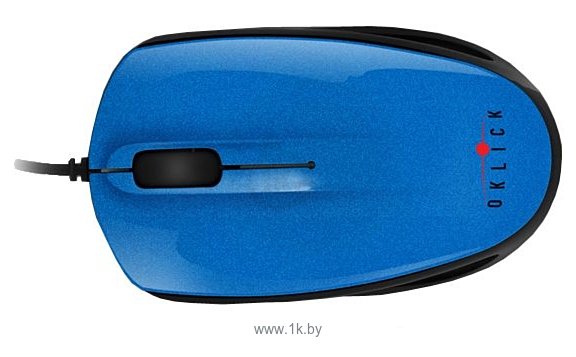Фотографии Oklick 530S Optical Mouse Blue-black USB