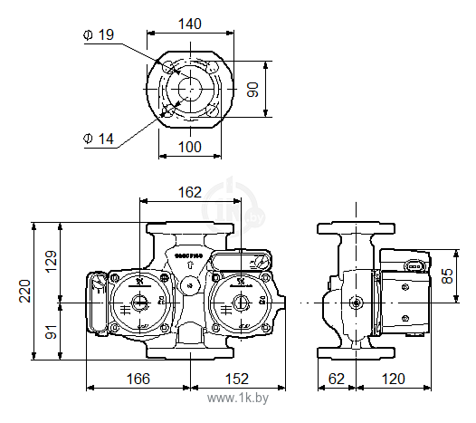 Фотографии GRUNDFOS UPSD 32-50 F (95906416)