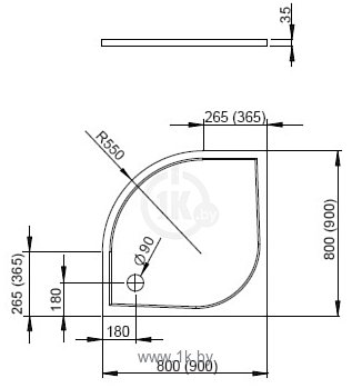 Фотографии Radaway Delos A 80x80 (SDA0808-01)