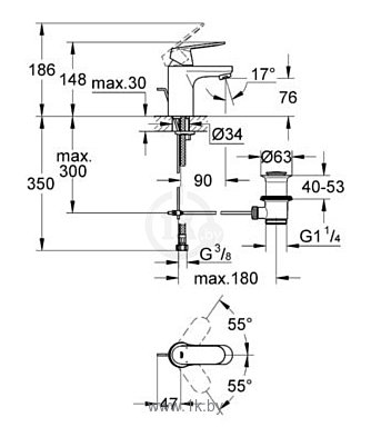 Фотографии Grohe Eurosmart 32825000