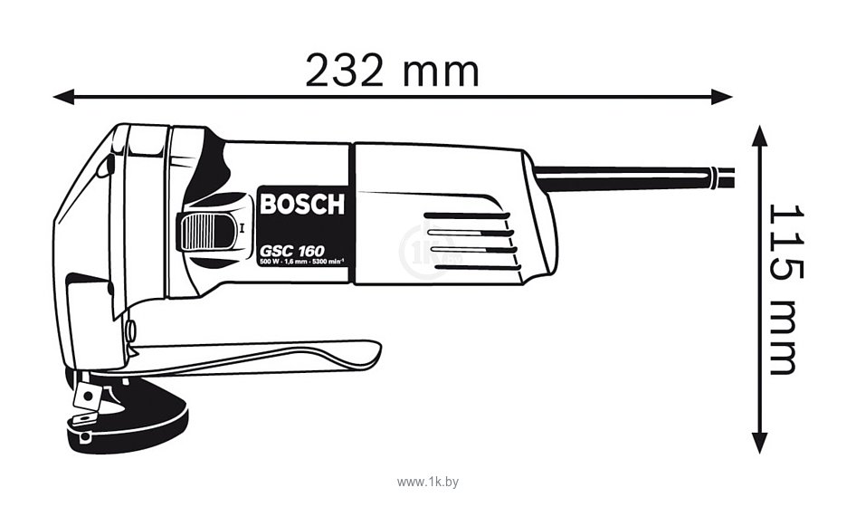 Фотографии Bosch GSC 160 (0601500408)