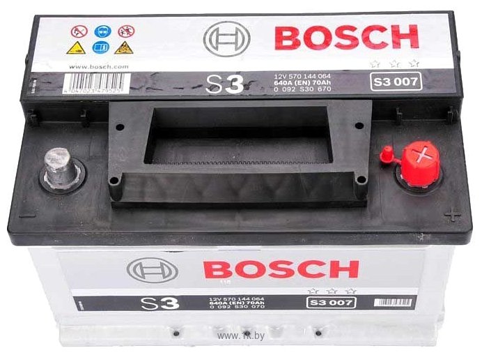 Фотографии Bosch S3 S3007 570144064 (70Ah)