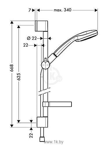 Фотографии Hansgrohe Croma 27772000