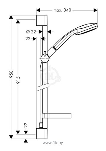 Фотографии Hansgrohe Croma 27774000