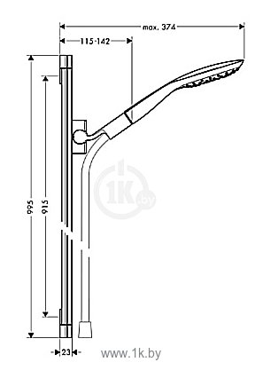 Фотографии Hansgrohe PuraVida 27853000