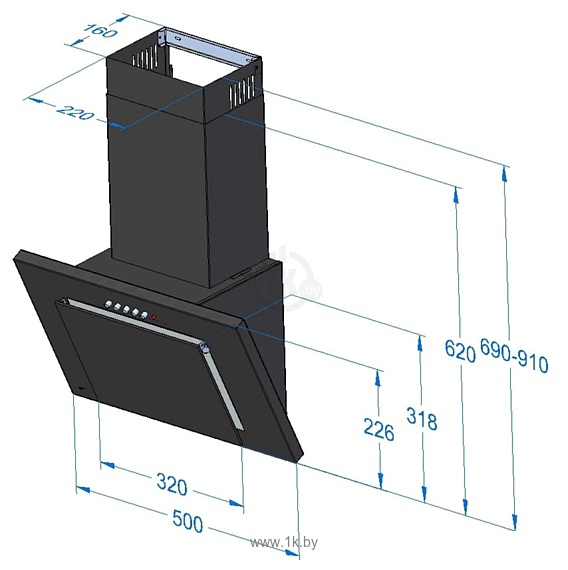 Фотографии Maan Vertical G 50 чёрн