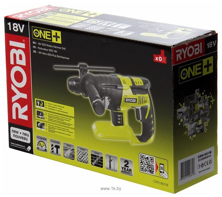 Фотографии RYOBI CRH1801M