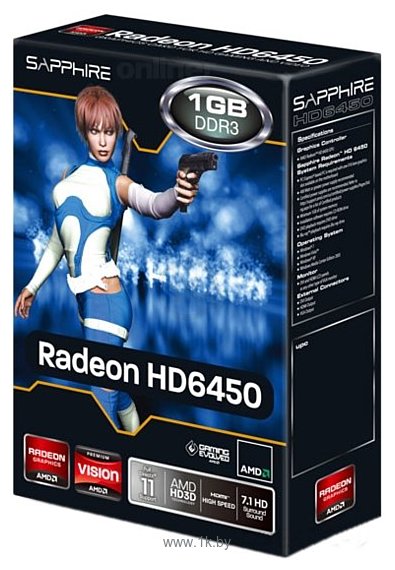 Фотографии Sapphire Radeon HD 6450 1024Mb (11190-02)