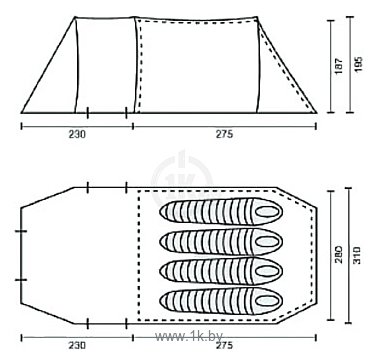 Фотографии Campack Tent Land Voyager 4