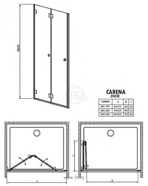 Фотографии Radaway Carena DWB 70 (34582-01)