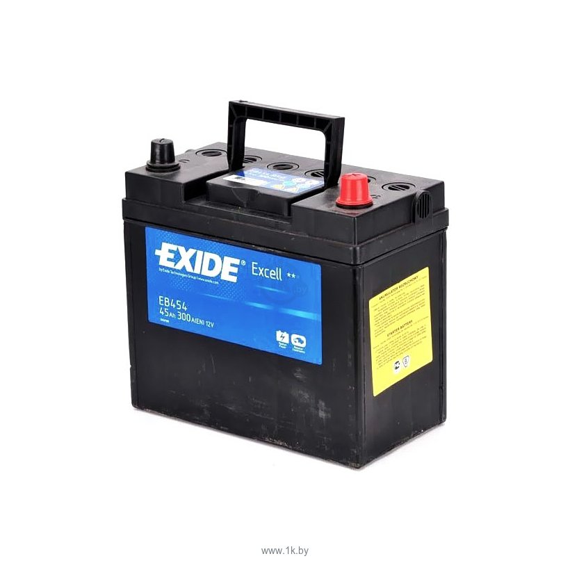 Фотографии Exide Excell 45 R (45Ah) EB456