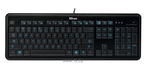 Фотографии Trust Elight LED Illuminated Keyboard black USB