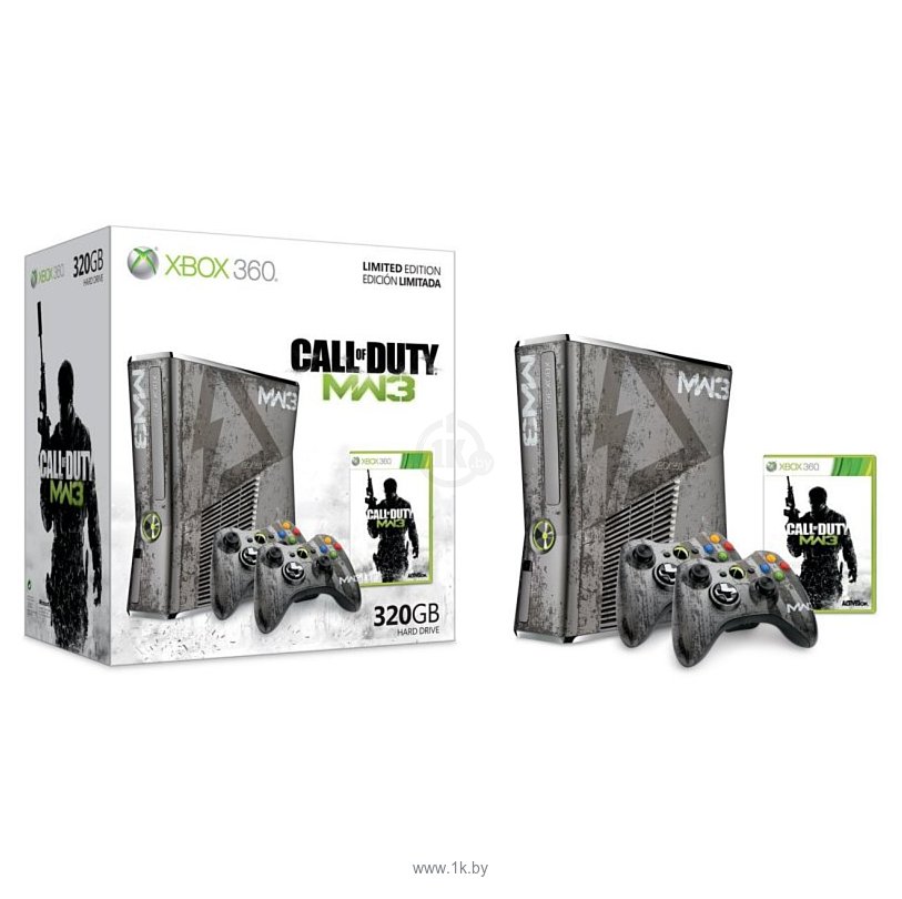 Фотографии Microsoft Xbox 360 320 ГБ Call of Duty: Modern Warfare 3 Limited Edition