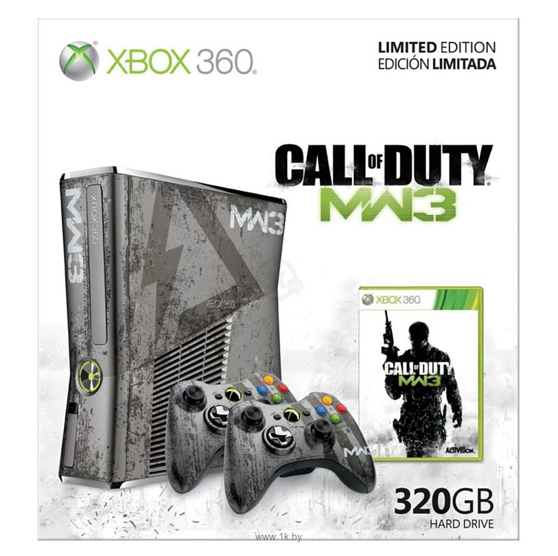Фотографии Microsoft Xbox 360 320 ГБ Call of Duty: Modern Warfare 3 Limited Edition