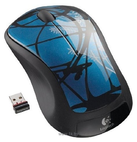 Фотографии Logitech M310 Wireless Mouse with Nano Receiver black-Blue USB