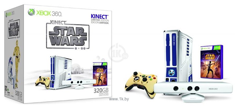 Фотографии Microsoft Xbox 360 320 ГБ Kinect Star Wars