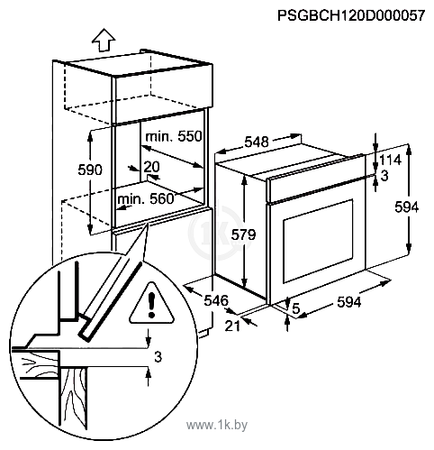 Фотографии Electrolux EOA 5551 AOX