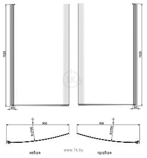 Фотографии Poolspa Mistral 90x153 L/R