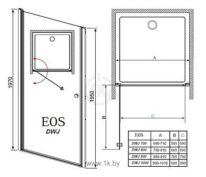 Фотографии Radaway EOS DWJ 90 (37903-01)