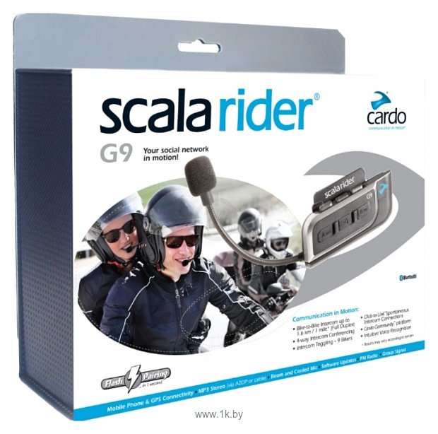 Фотографии Cardo Scala Rider G9