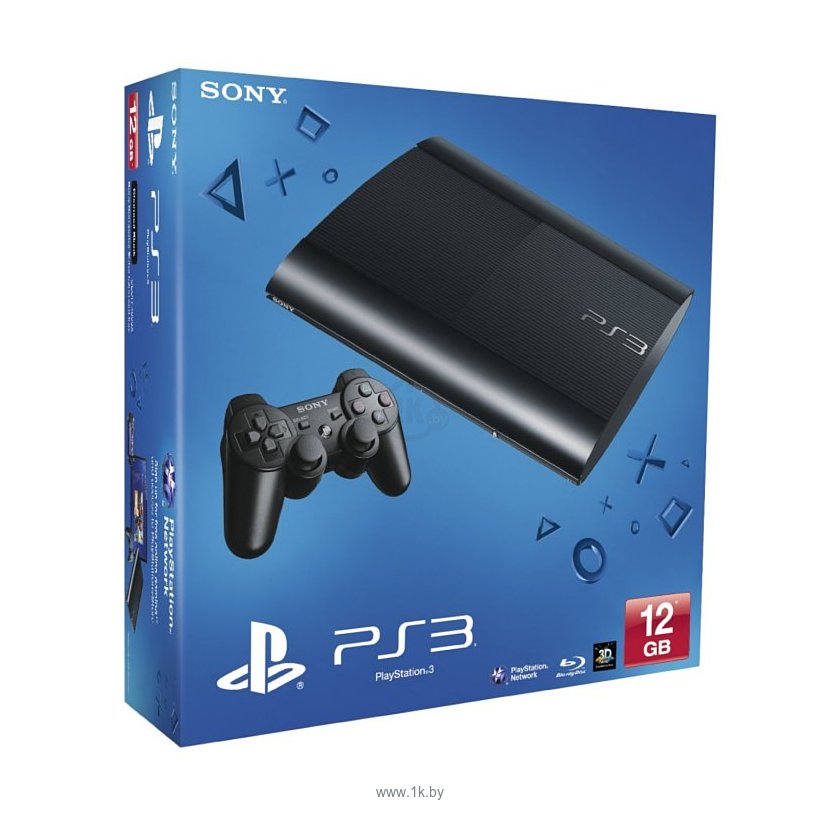 Фотографии Sony PlayStation 3 Super Slim 12 ГБ