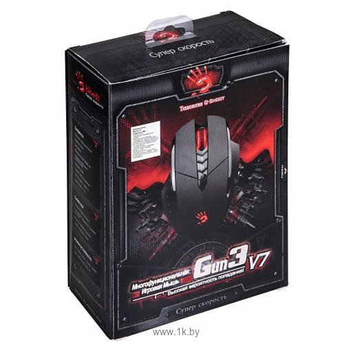 Фотографии A4Tech Bloody V7 game mouse black USB