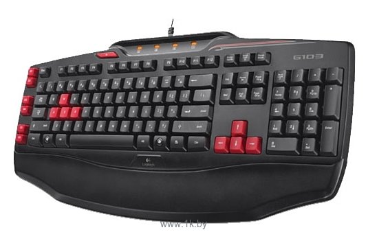 Фотографии Logitech G103 Gaming Keyboard black USB