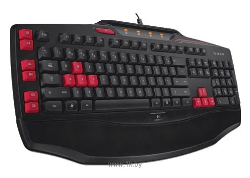 Фотографии Logitech G103 Gaming Keyboard black USB