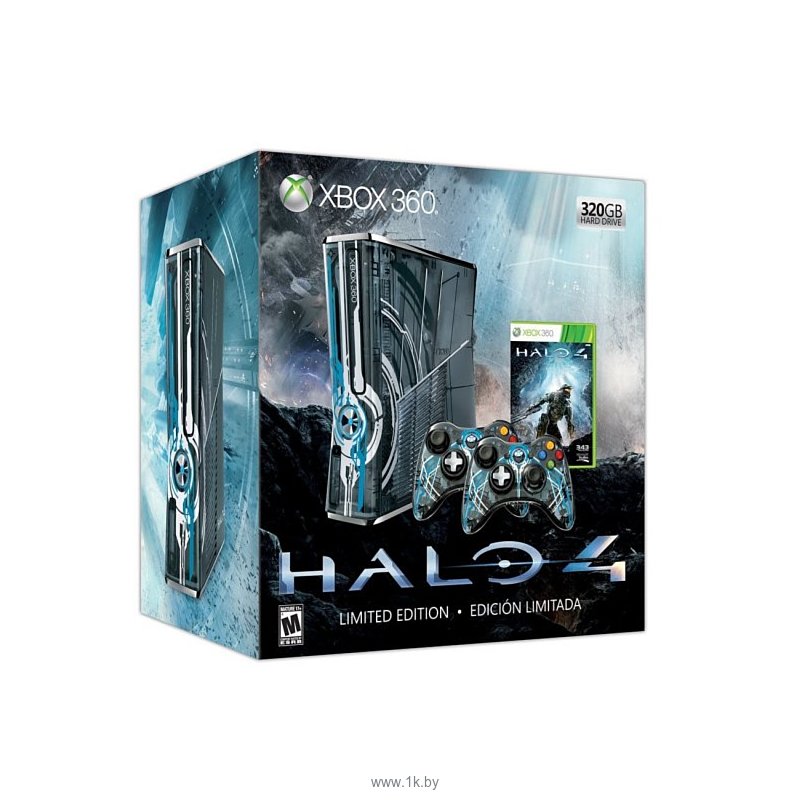 Фотографии Microsoft Xbox 360 320 ГБ Limited Edition Halo 4