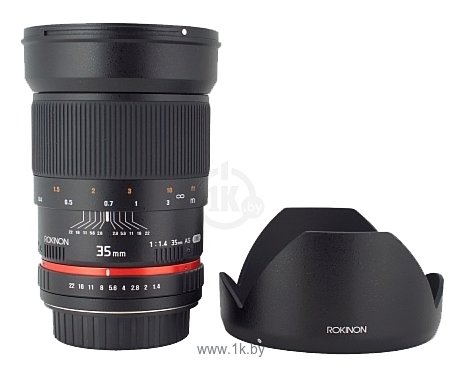 Фотографии Rokinon 35mm f/1.4 Canon EF (RK35M-C)