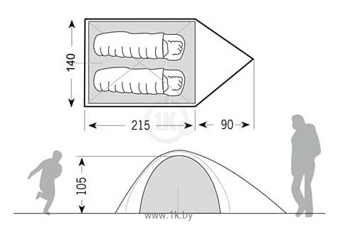 Фотографии VAUDE Campo Compact 2P