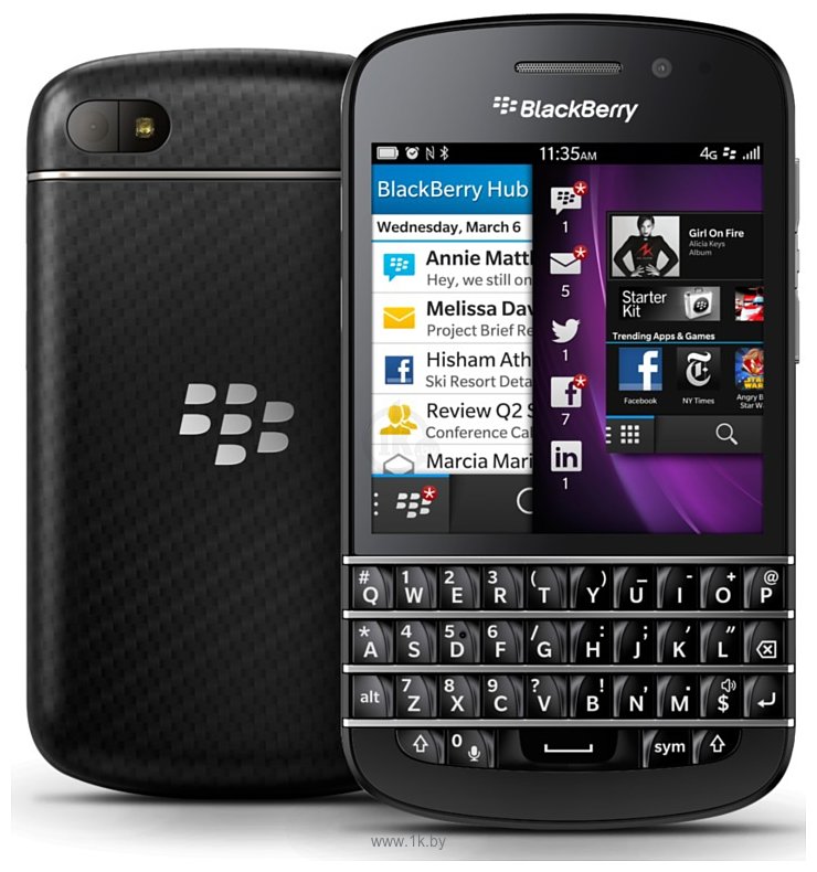 Фотографии BlackBerry Q10