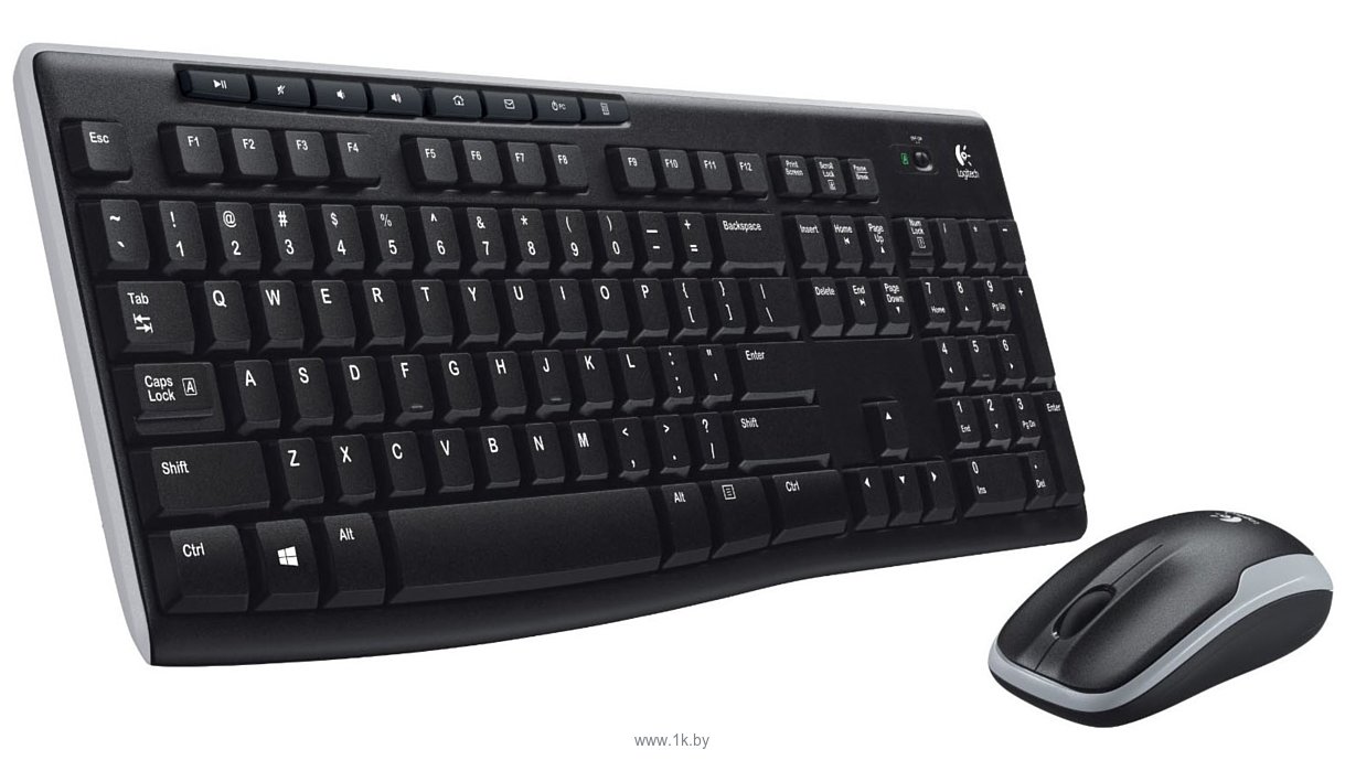 Фотографии Logitech Wireless Combo MK270 black USB