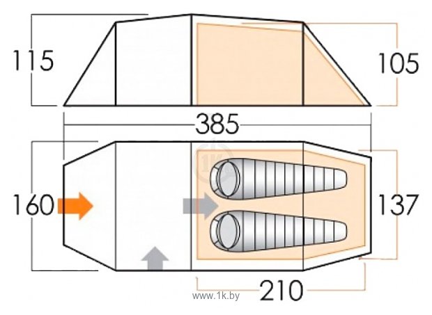 Фотографии Vango Ark 200+