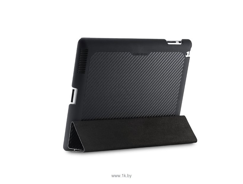 Фотографии Cooler Master iPad Wake Up Folio Carbon Texture Black (C-IP3F-CTWU-KK)