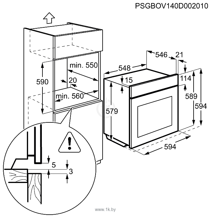 Фотографии Electrolux EOA 45551 OX