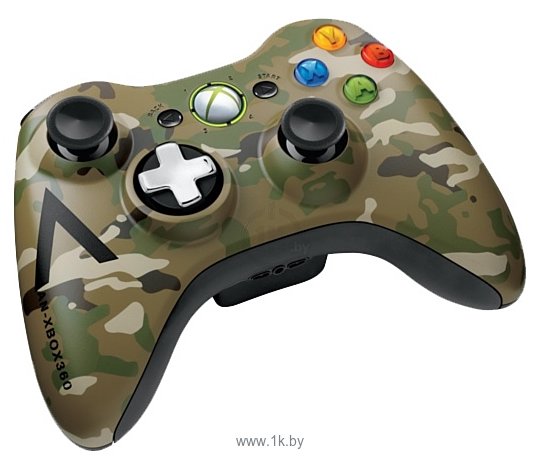Фотографии Microsoft Xbox 360 Wireless Controller Camouflage
