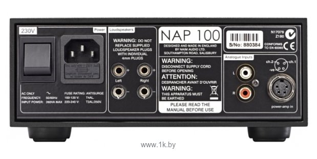 Фотографии Naim Audio NAP 100