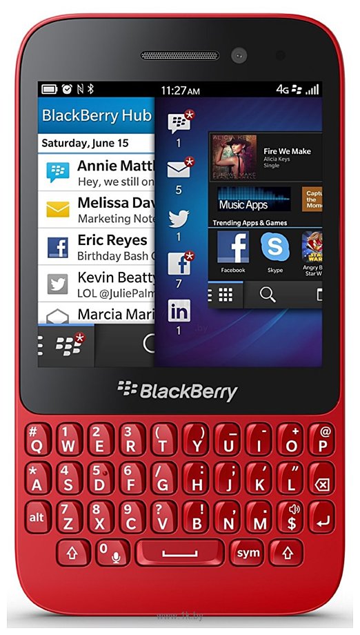 Фотографии BlackBerry Q5