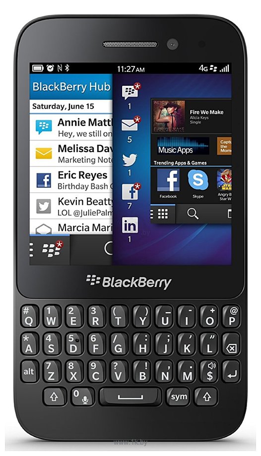 Фотографии BlackBerry Q5