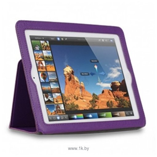 Фотографии Yoobao iPad 2/3/4 Executive Leather Purple
